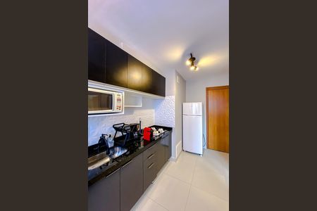 Cozinha de apartamento para alugar com 1 quarto, 27m² em Belenzinho, São Paulo