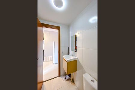 Banheiro de apartamento para alugar com 1 quarto, 27m² em Belenzinho, São Paulo