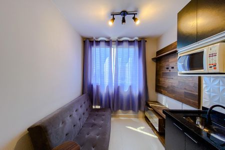 Sala de apartamento para alugar com 1 quarto, 27m² em Belenzinho, São Paulo