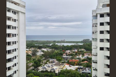 Vista da varanda  de apartamento à venda com 2 quartos, 73m² em Recreio dos Bandeirantes, Rio de Janeiro