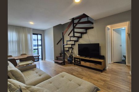 Sala  de apartamento à venda com 2 quartos, 73m² em Recreio dos Bandeirantes, Rio de Janeiro