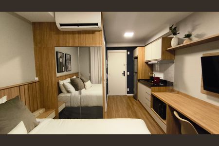 Studio à venda com 25m², 1 quarto e sem vaga
