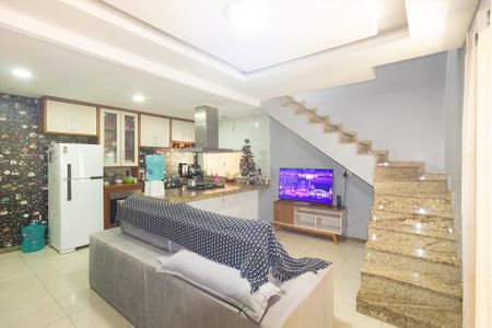 Sala/Cozinha de casa para alugar com 3 quartos, 111m² em Campo Grande, Rio de Janeiro