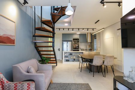 Sala de apartamento à venda com 3 quartos, 142m² em Jardim Caboré, São Paulo