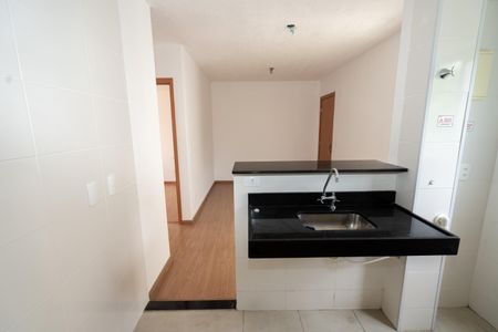 Sala/Cozinha de apartamento à venda com 2 quartos, 41m² em Morro Santana, Porto Alegre