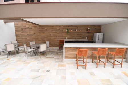 Studio à venda com 46m², 1 quarto e 1 vagaÁrea comum - Churrasqueira