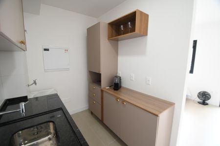 Studio à venda com 46m², 1 quarto e 1 vagaBanheiro