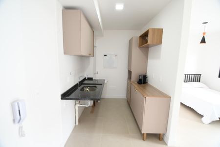 Studio à venda com 46m², 1 quarto e 1 vagaBanheiro
