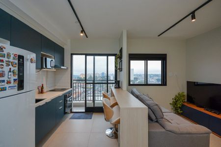 Sala/Cozinha de apartamento para alugar com 1 quarto, 38m² em Socorro, São Paulo