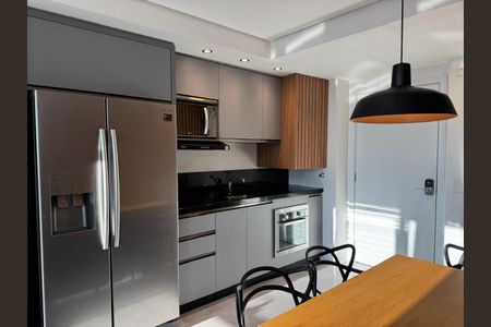 Studio para alugar com 37m², 1 quarto e 1 vagacozinha