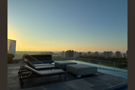 Studio para alugar com 37m², 1 quarto e 1 vagaRooftop
