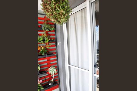 Detalhe - Varanda da Sala de apartamento para alugar com 3 quartos, 62m² em Vila Mangalot, São Paulo