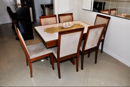 Apartamento para alugar com 62m², 3 quartos e 1 vagaDetalhe - Sala de Jantar