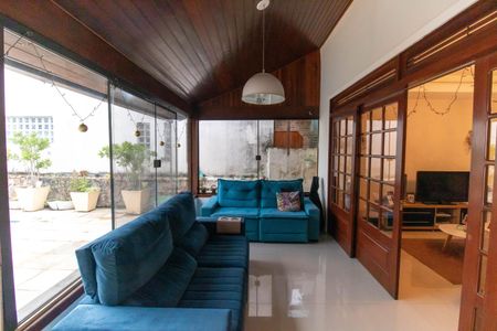 Varanda da Sala de casa de condomínio à venda com 3 quartos, 380m² em Itaipu, Niterói