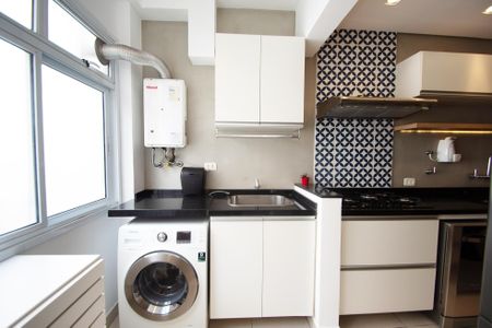 Apartamento para alugar com 110m², 2 quartos e 1 vagalavanderia