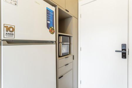 Studio para alugar com 24m², 1 quarto e sem vagaCozinha