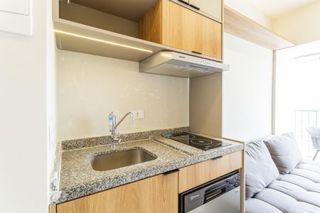 Studio para alugar com 24m², 1 quarto e sem vagaCozinha