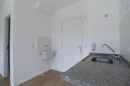 Cozinha de kitnet/studio para alugar com 1 quarto, 24m² em Vila Olímpia, São Paulo
