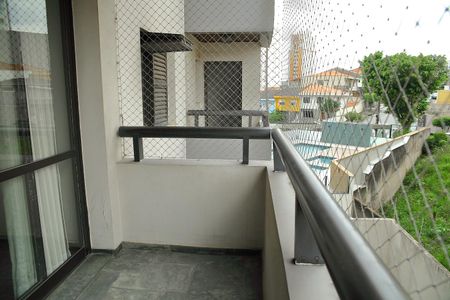 Varanda da Sala  de apartamento à venda com 3 quartos, 120m² em Vila Julia, São Bernardo do Campo
