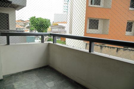 Varanda da Sala  de apartamento à venda com 3 quartos, 120m² em Vila Julia, São Bernardo do Campo