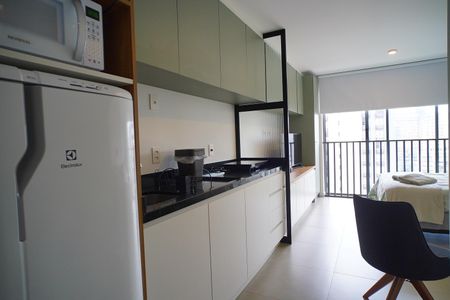 Studio para alugar com 30m², 1 quarto e sem vagaSala_Cozinha 