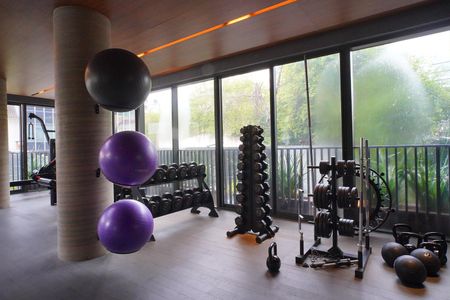 Studio para alugar com 30m², 1 quarto e sem vagaAcademia