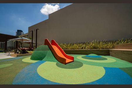 Studio para alugar com 27m², 1 quarto e sem vaga Studio para alugar com 27m², 1 quarto e sem vagaÁrea comum - Playground