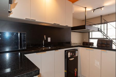 Studio para alugar com 27m², 1 quarto e sem vagaCozinha