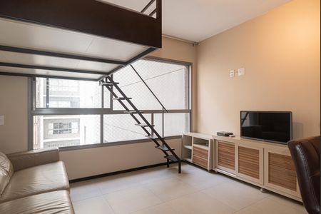 Studio para alugar com 27m², 1 quarto e sem vagaSala
