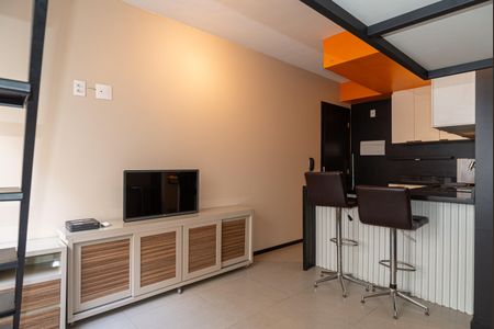 Studio para alugar com 27m², 1 quarto e sem vagaSala