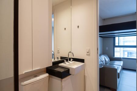 Studio para alugar com 27m², 1 quarto e sem vagaBanheiro