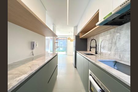 Casa de condomínio para alugar com 80m², 2 quartos e 2 vagasCozinha 