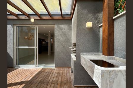 Casa de condomínio para alugar com 80m², 2 quartos e 2 vagasÁrea Gourmet 