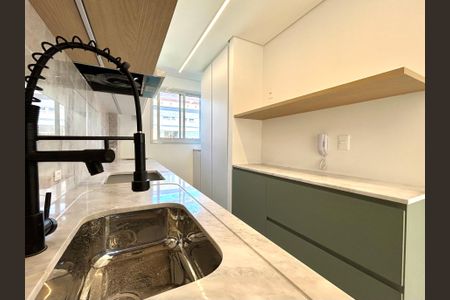 Casa de condomínio para alugar com 80m², 2 quartos e 2 vagasCozinha 