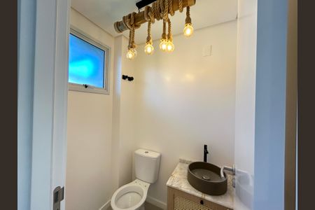 Casa de condomínio para alugar com 80m², 2 quartos e 2 vagasLavabo 