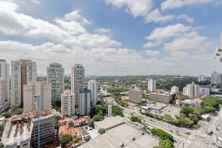 Studio à venda com 30m², 1 quarto e sem vagaVista da Varanda