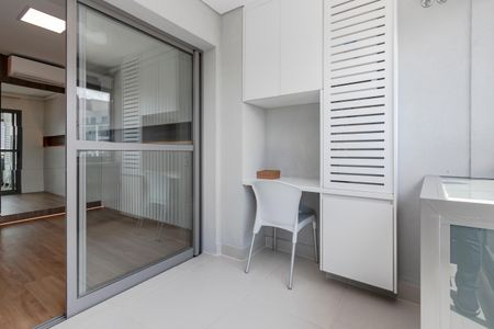 Studio à venda com 30m², 1 quarto e sem vagaVaranda