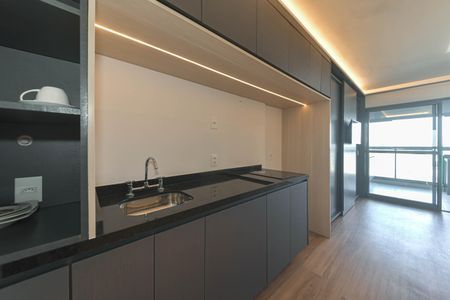 Studio para alugar com 30m², 1 quarto e sem vaga Studio para alugar com 30m², 1 quarto e sem vagaCozinha