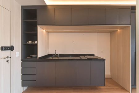 Studio para alugar com 30m², 1 quarto e sem vaga Studio para alugar com 30m², 1 quarto e sem vagaCozinha