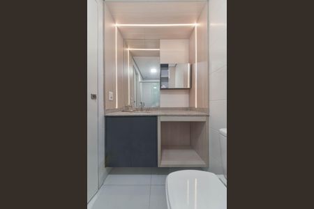 Studio para alugar com 30m², 1 quarto e sem vaga Studio para alugar com 30m², 1 quarto e sem vagaBanheiro