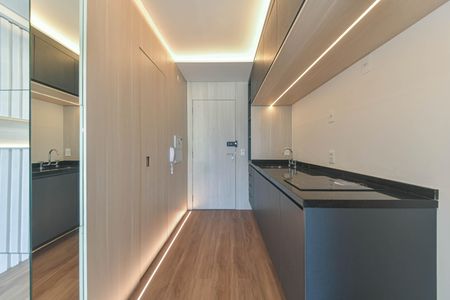 Studio para alugar com 30m², 1 quarto e sem vaga Studio para alugar com 30m², 1 quarto e sem vagaCozinha