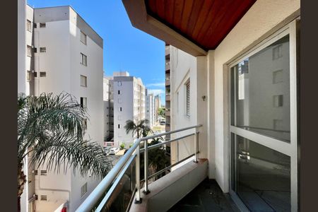 Sacada de apartamento para alugar com 3 quartos, 86m² em Chácara Primavera, Campinas