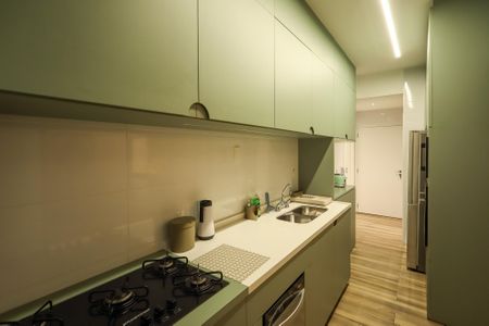 Apartamento para alugar com 134m², 3 quartos e 2 vagasCozinha Americana 