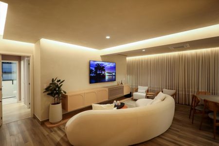 Apartamento para alugar com 134m², 3 quartos e 2 vagasSala de estar 