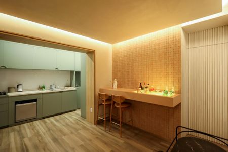 Apartamento para alugar com 134m², 3 quartos e 2 vagas Lounge Bar