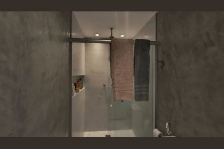 Apartamento para alugar com 105m², 2 quartos e 2 vagas Apartamento para alugar com 105m², 2 quartos e 2 vagasBanheiro da Suíte