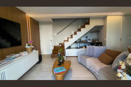 Sala de apartamento para alugar com 2 quartos, 105m² em Barra da Tijuca, Rio de Janeiro