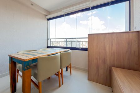 Varanda  de kitnet/studio para alugar com 1 quarto, 33m² em Sacomã, São Paulo