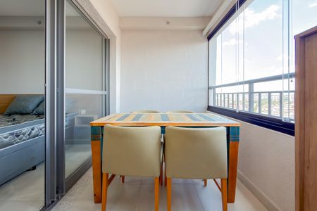 Varanda  de kitnet/studio para alugar com 1 quarto, 33m² em Sacomã, São Paulo