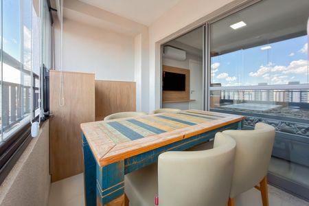 Studio para alugar com 33m², 1 quarto e sem vagaVaranda 